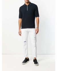 Мужские белые джинсы от Pt05