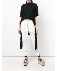 Женские белые джинсы от Sacai