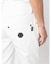 Мужские белые джинсы от Philipp Plein