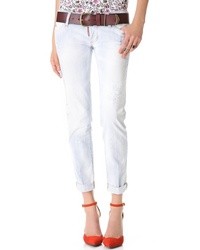 Женские белые джинсы от DSquared