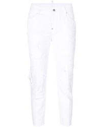 Женские белые джинсы от Dsquared2