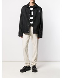 Мужские белые джинсы от Helmut Lang