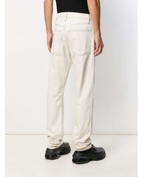 Мужские белые джинсы от Helmut Lang