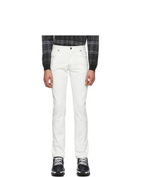 Мужские белые джинсы от Fendi