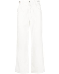 Мужские белые джинсы от Feng Chen Wang