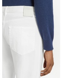 Мужские белые джинсы от Zegna