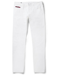 Мужские белые джинсы от Gucci