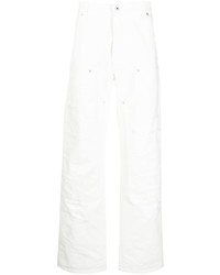 Мужские белые джинсы от Heron Preston