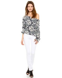 Женские белые джинсы от James Jeans