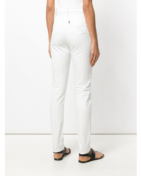Женские белые джинсы от Tomas Maier