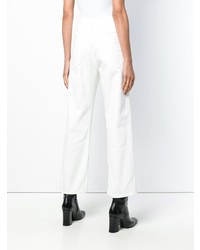 Женские белые джинсы от MM6 MAISON MARGIELA