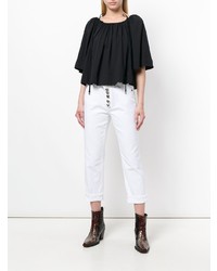 Женские белые джинсы от Dondup