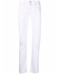 Мужские белые джинсы от Incotex