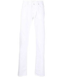 Мужские белые джинсы от Incotex