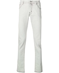 Мужские белые джинсы от Jacob Cohen