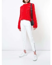 Женские белые джинсы от Grlfrnd