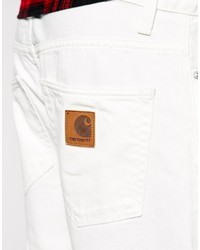 Мужские белые джинсы от Carhartt