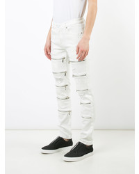 Мужские белые джинсы от God's Masterful Children