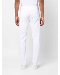 Мужские белые джинсы от Incotex