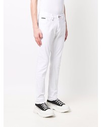 Мужские белые джинсы от Philipp Plein