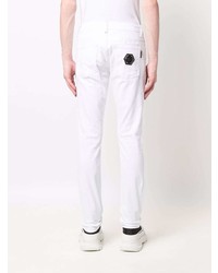 Мужские белые джинсы от Philipp Plein