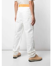 Мужские белые джинсы от Maison Margiela
