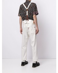 Мужские белые джинсы от Junya Watanabe MAN