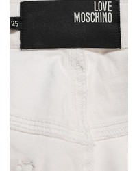 Женские белые джинсы от Love Moschino