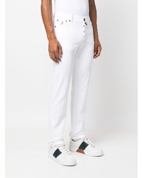 Мужские белые джинсы от Kiton