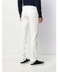 Мужские белые джинсы от Jacob Cohen