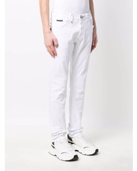 Мужские белые джинсы от Philipp Plein