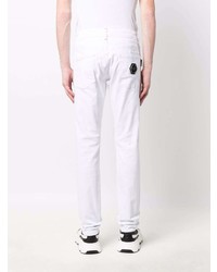 Мужские белые джинсы от Philipp Plein