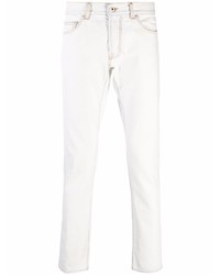 Мужские белые джинсы от Marcelo Burlon County of Milan