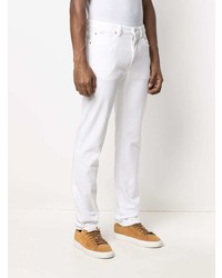 Мужские белые джинсы от Z Zegna