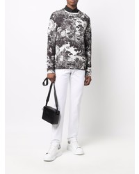 Мужские белые джинсы от Philipp Plein