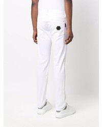 Мужские белые джинсы от Philipp Plein