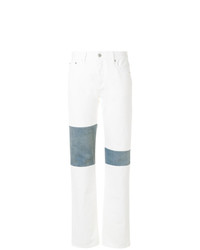 Женские белые джинсы от MM6 MAISON MARGIELA