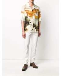 Мужские белые джинсы от Acne Studios