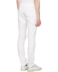 Мужские белые джинсы от Pierre Balmain