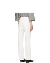 Мужские белые джинсы от Lemaire