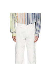 Мужские белые джинсы от JW Anderson