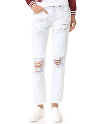 Женские белые джинсы от One Teaspoon