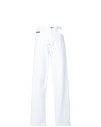Женские белые джинсы от Philipp Plein