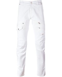 Мужские белые джинсы от Pierre Balmain