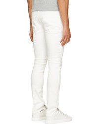 Мужские белые джинсы от Balmain