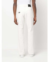 Мужские белые джинсы от MSGM