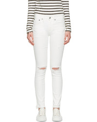 Женские белые джинсы от R 13
