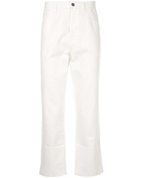Мужские белые джинсы от Raf Simons