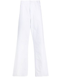 Мужские белые джинсы от Raf Simons