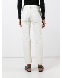 Женские белые джинсы от Helmut Lang